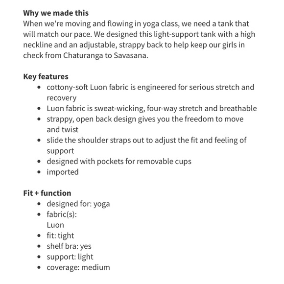 LULULEMON Dancing Warrior Tank in‎ Heathered Slate/Grapefruit - Picture 7 of 7